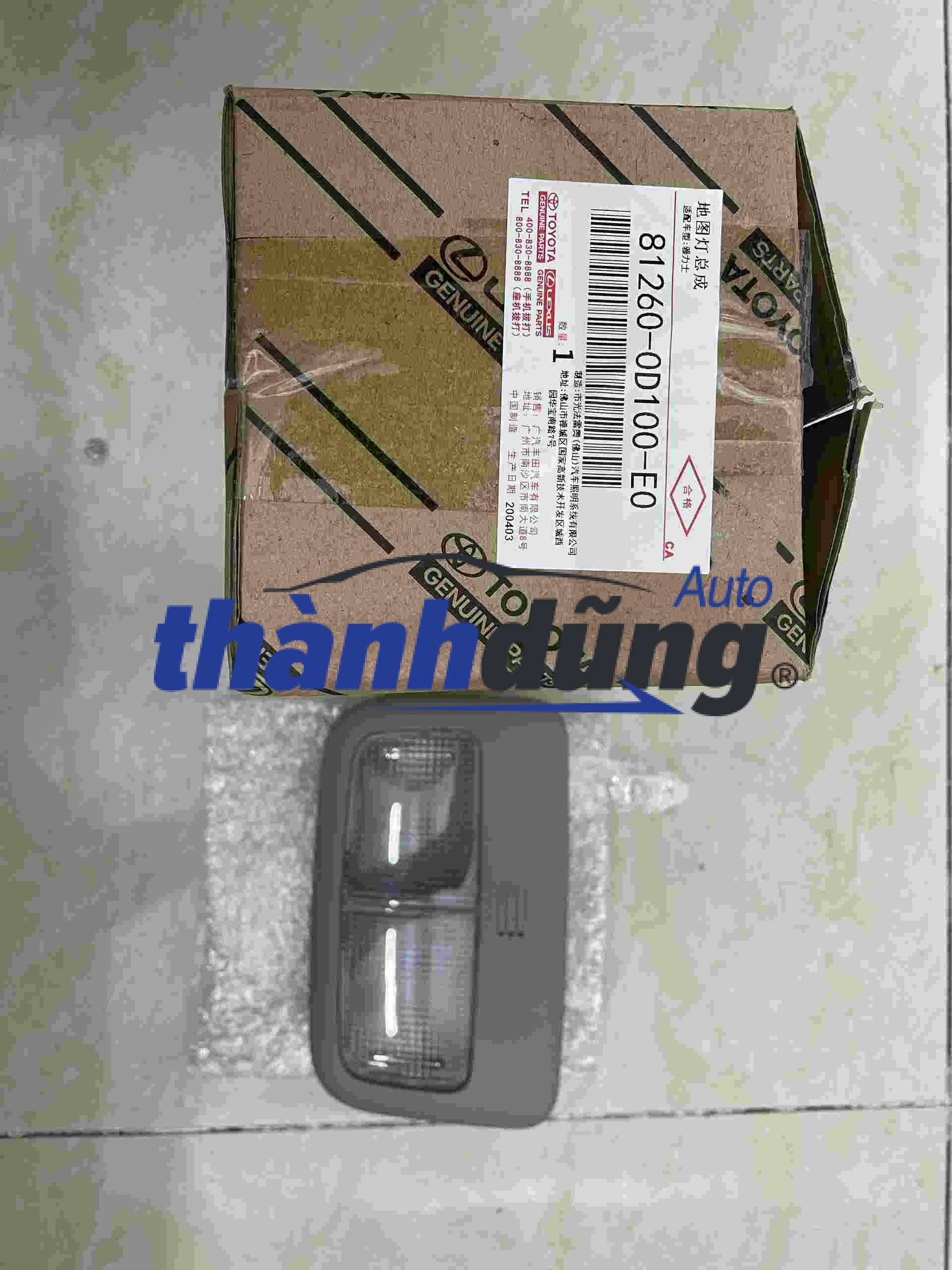 Đèn trần Toyota Vios