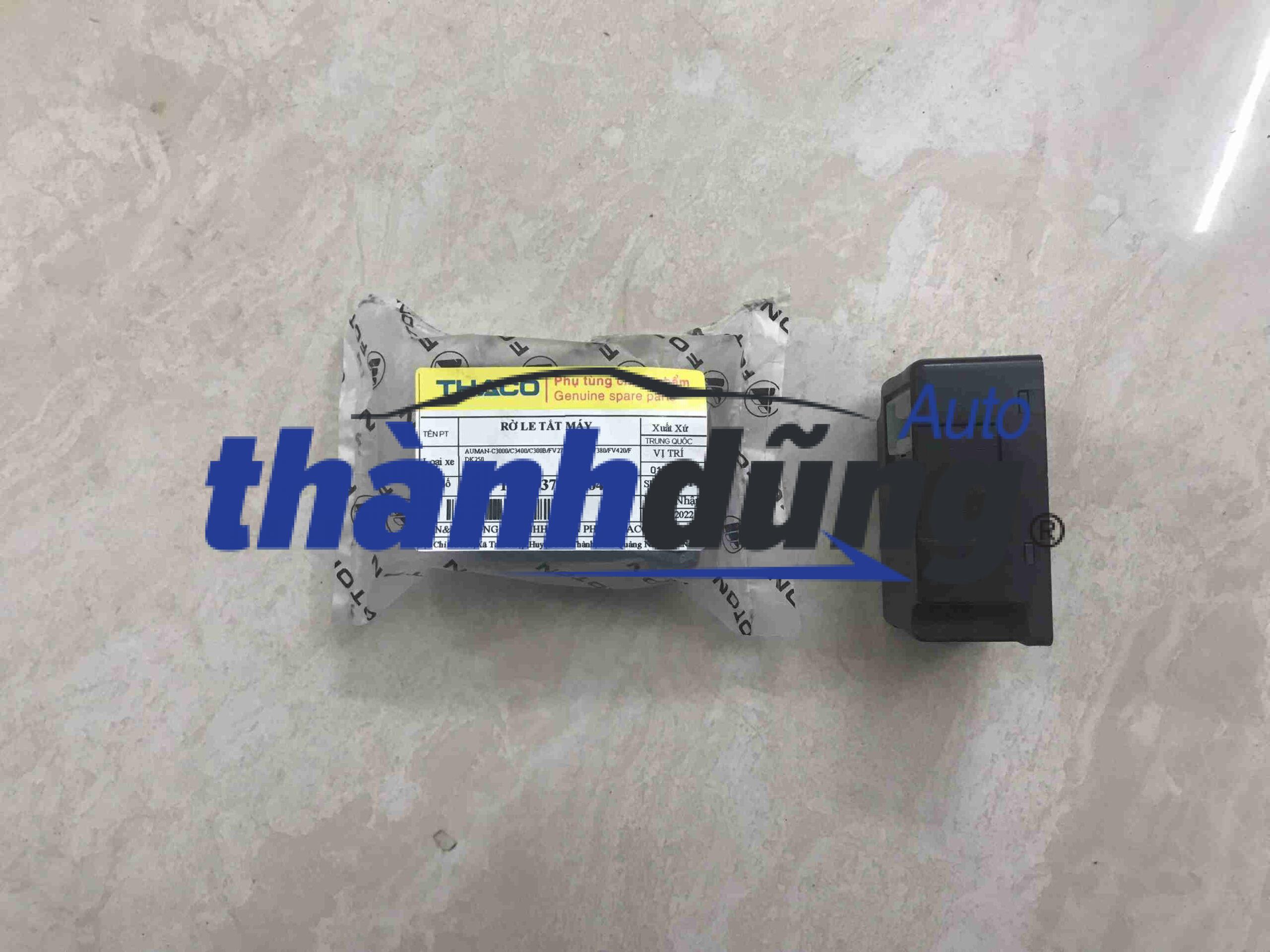 Rơ le điều khiển tắt máy Thaco Auman