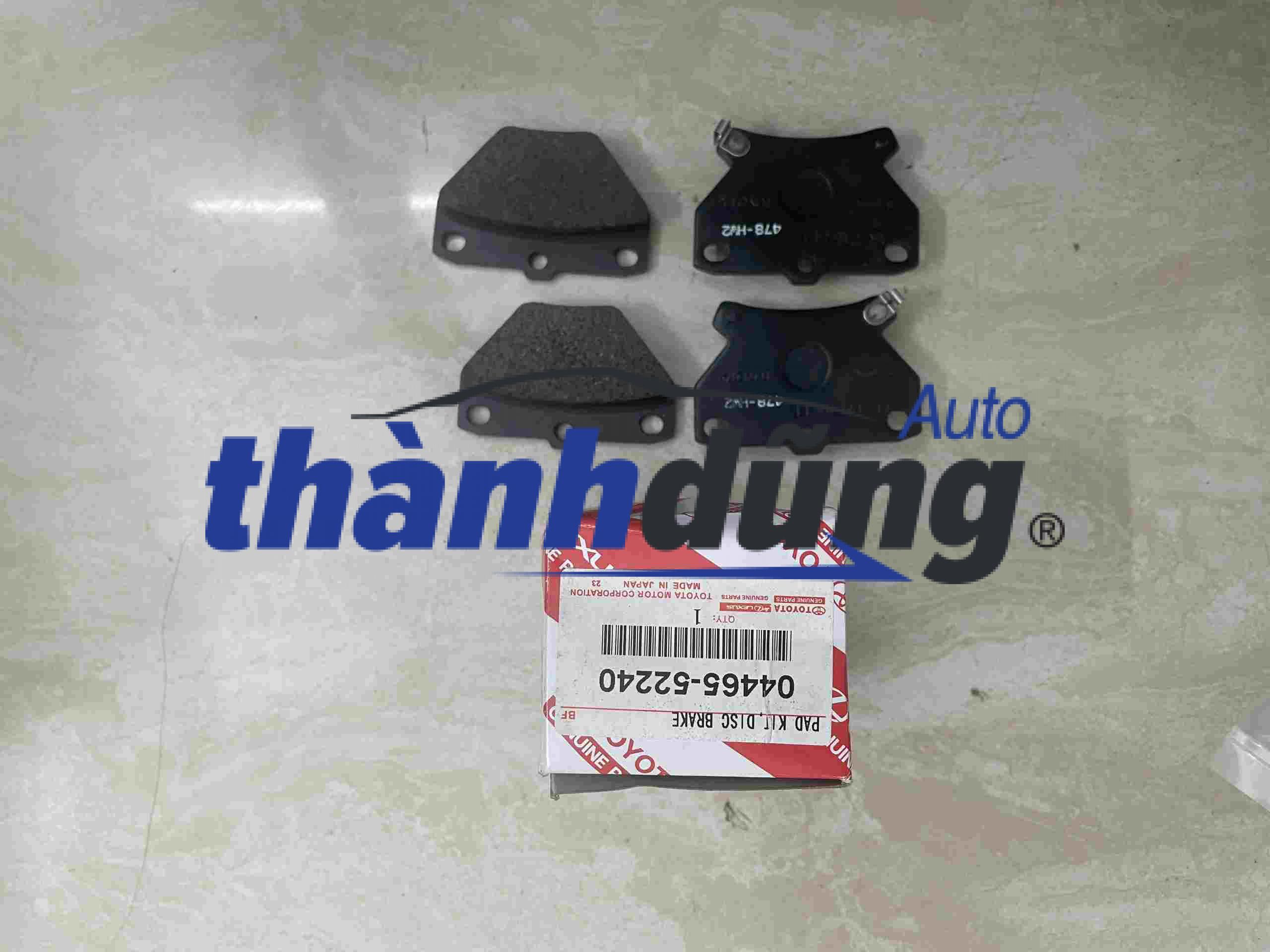 Má phanh sau Toyota Corolla Altis