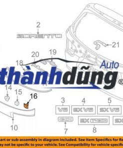 Alternative view of CỐP (CỬA) SAU HONDA CRV 2013 | 68100T0NU50ZZ