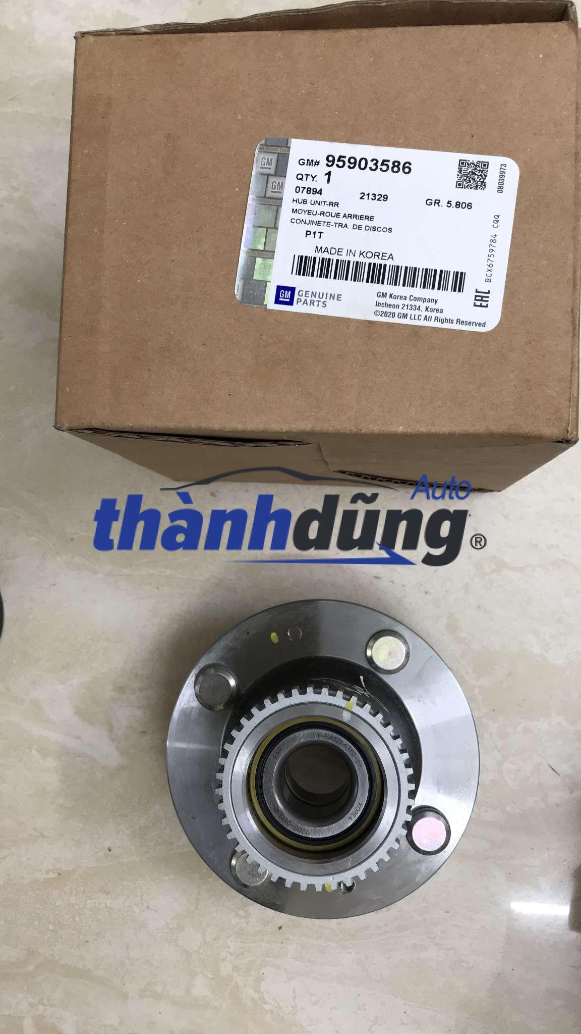 Bi may ơ sau Chevrolet Spark