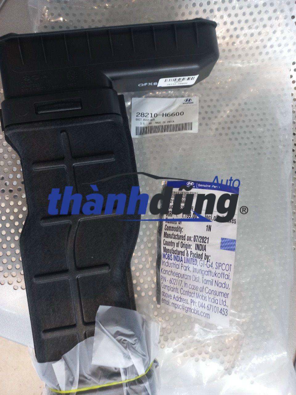 Ống lấy gió Hyundai Accent 2019