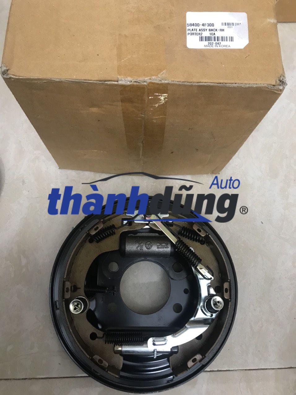 Cụm mâm dừng phanh Hyundai Porter