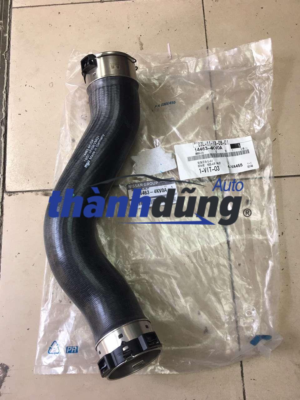 Ống gió Turbo Nissan Navara