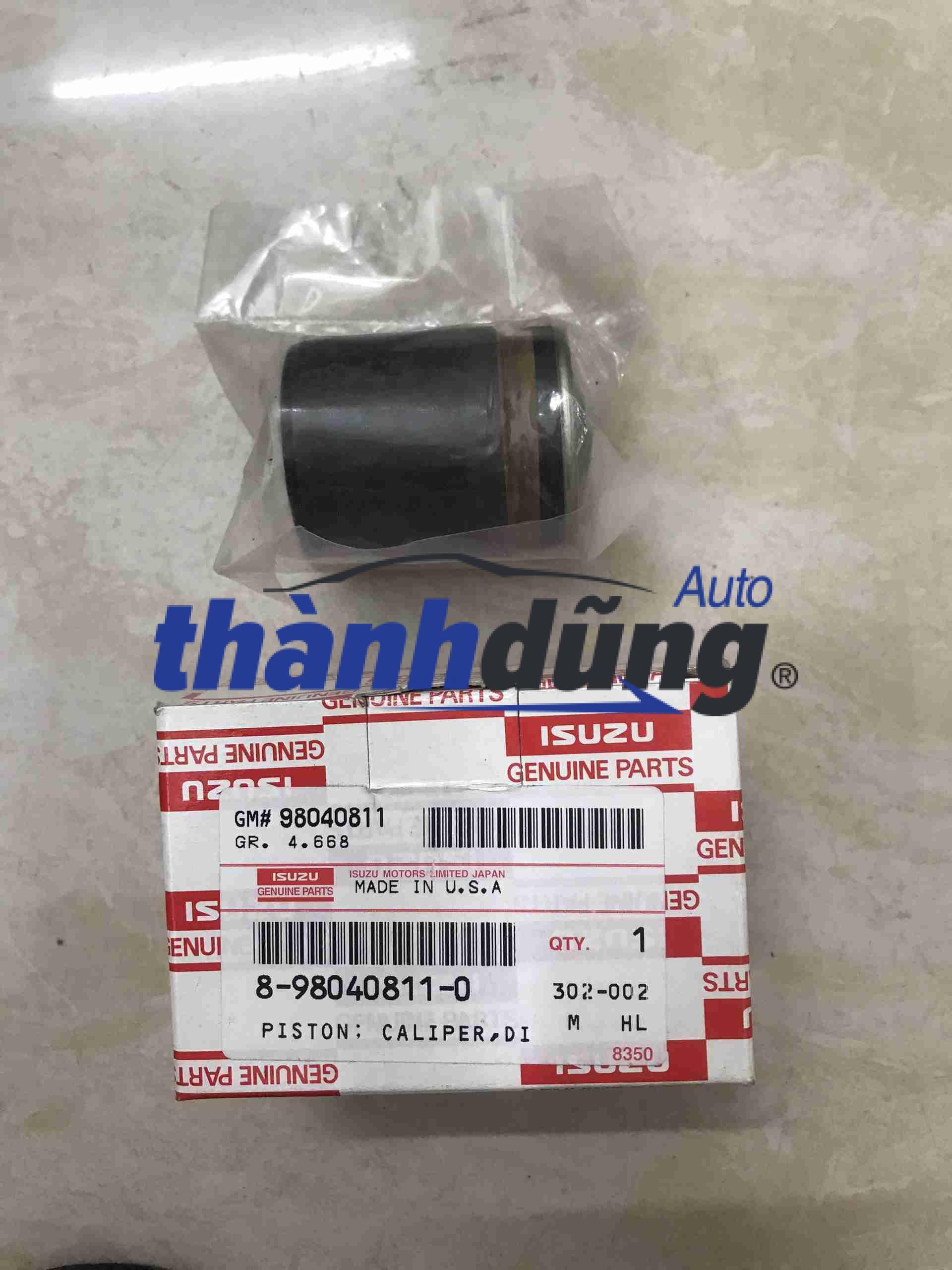 Piston thắng Isuzu Dmax