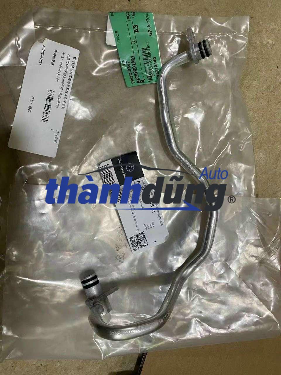 Tuy ô nước làm mát Turbo Mercedes C250