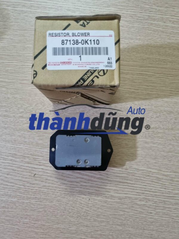 Cảm biến trở quạt Toyota Fortuner