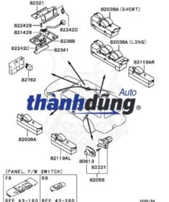 Alternative view of TIẾP ĐIỂM CỬA FORD EVEREST