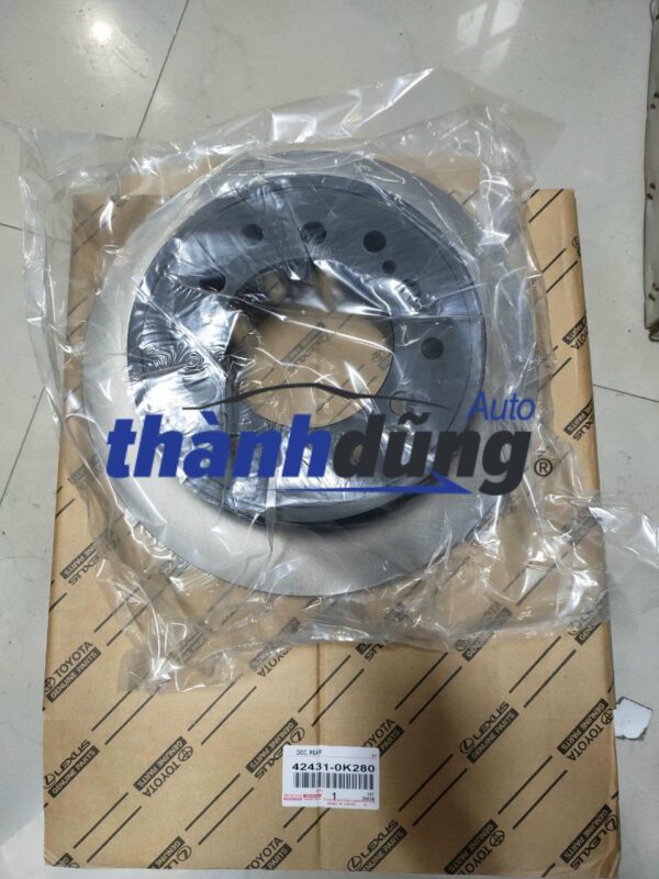 Đĩa phanh Toyota Fortuner