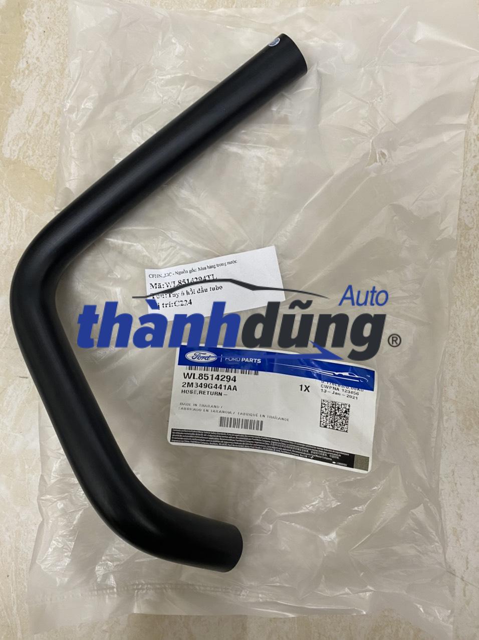 Ống hồi dầu Turbo Mazda BT50