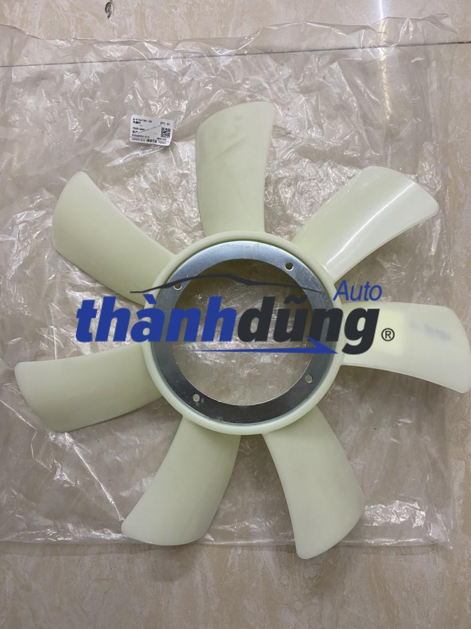Cánh quạt gió két nước isuzu nqr550