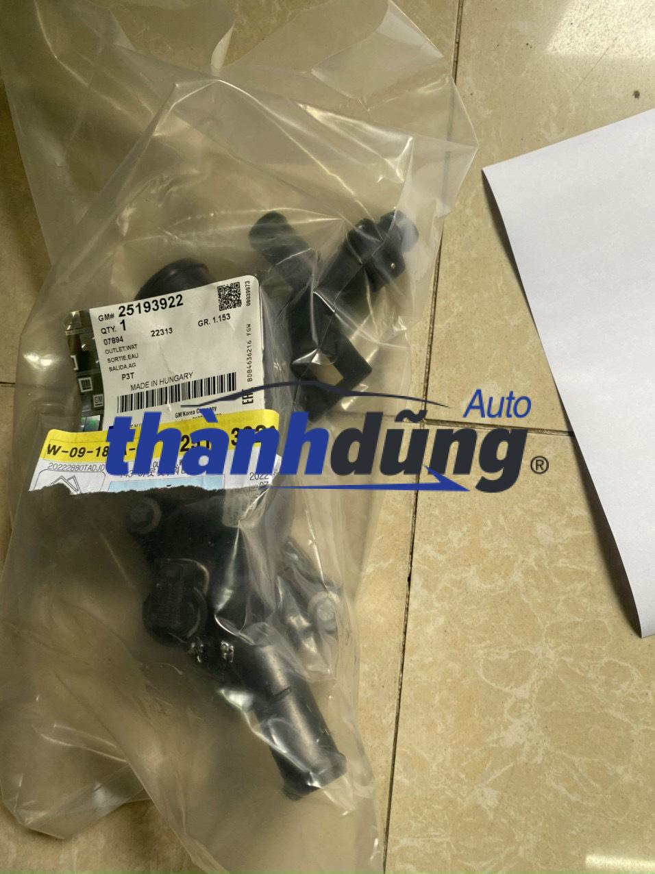 ống chia nước chevrlet cruze