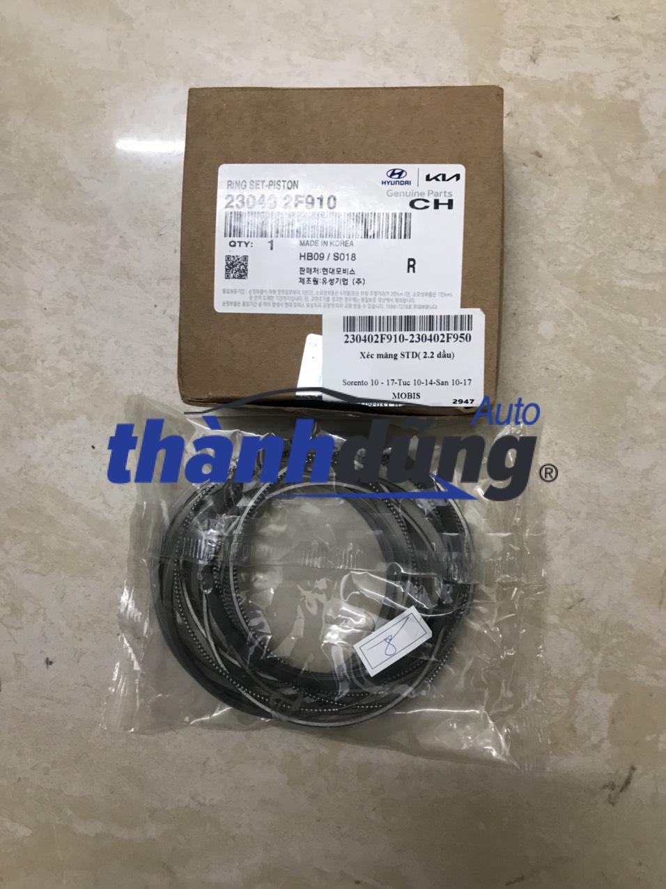 Bạc xéc măng kia sorento