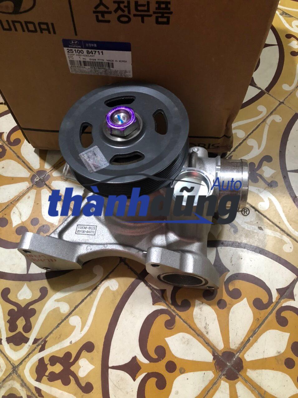 Bơm nước động cơ hyundai trago