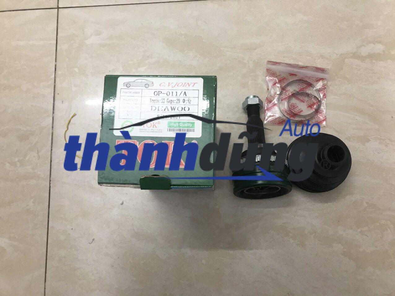 Đầu láp ngoài daewoo espero