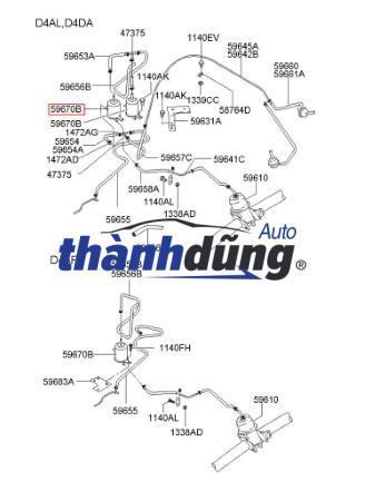 RƠ LE NGẮT BÔ HYUNDAI MIGHTY - Ảnh 3