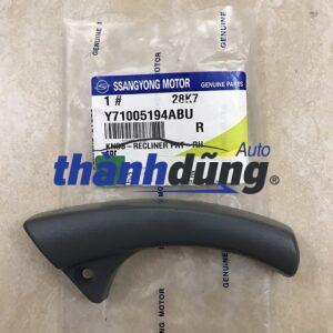 ỐP TAY ĐIỀU CHỈNH GHẾ SSANGYONG STAVIC