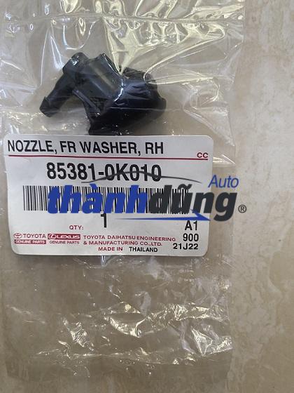 VÒI PHUN NƯỚC RỬA KÍNH TOYOTA HILUX 2005-2011