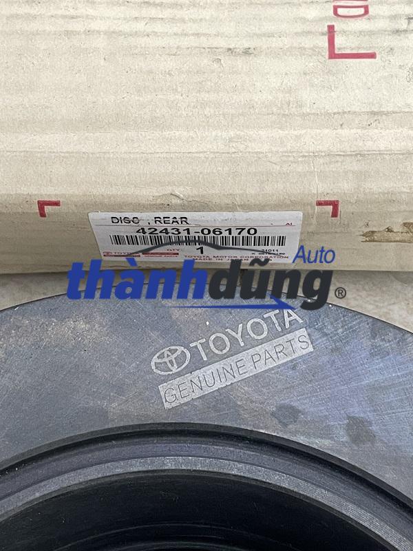 ĐĨA THẮNG SAU TOYOTA CAMRY