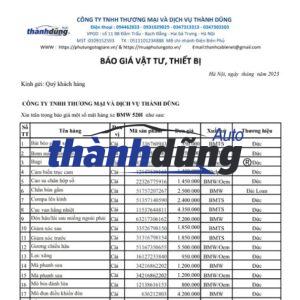 PHỤ TÙNG BMW 520I CHÍNH HÃNG
