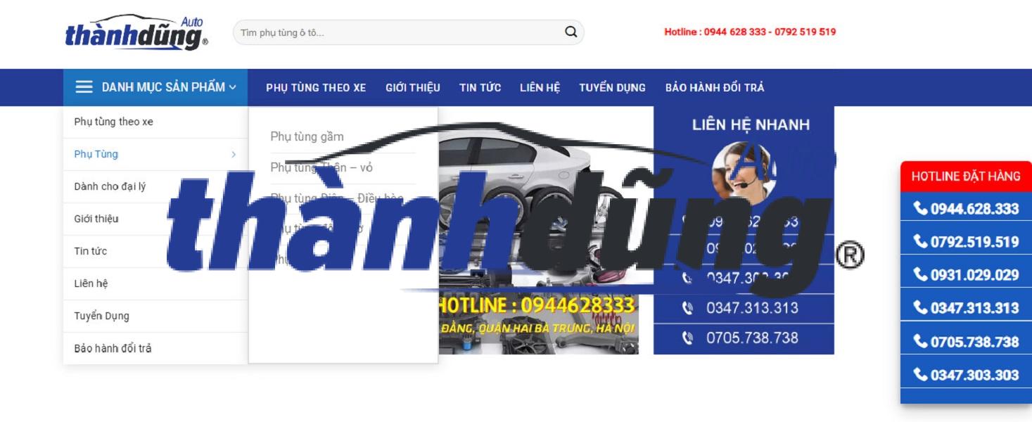 MUA PHỤ TÙNG Ô TÔ UY TÍN TẠI LÀO CAI