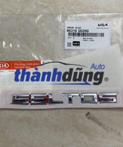 LOGO CHỮ SELTOS DÁN CỐP XE KIA SELTOS