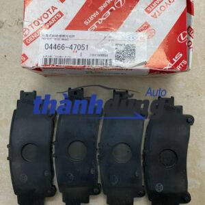 Má phanh sau Toyota Fortuner 2017