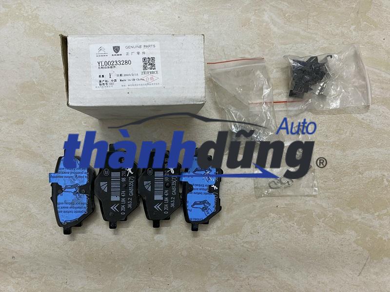 MÁ PHANH SAU PEUGEOT 3008 2017