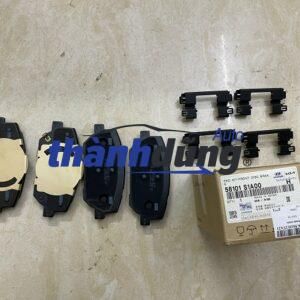 MÁ PHANH TRƯỚC HYUNDAI SANTAFE 2018