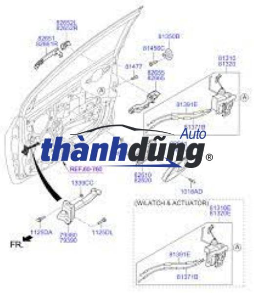 COMPA NÂNG HẠ KÍNH MITSUBISHI TRITON 2014 | MN182366 - Ảnh 3