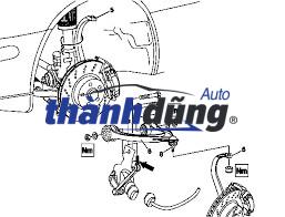 CÀNG I NGANG MERCEDES S550 | 2213308207 - Ảnh 6