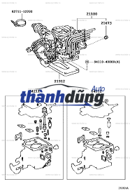 CHẾ HÒA KHÍ TOYOTA HIACE 1993 - Ảnh 5
