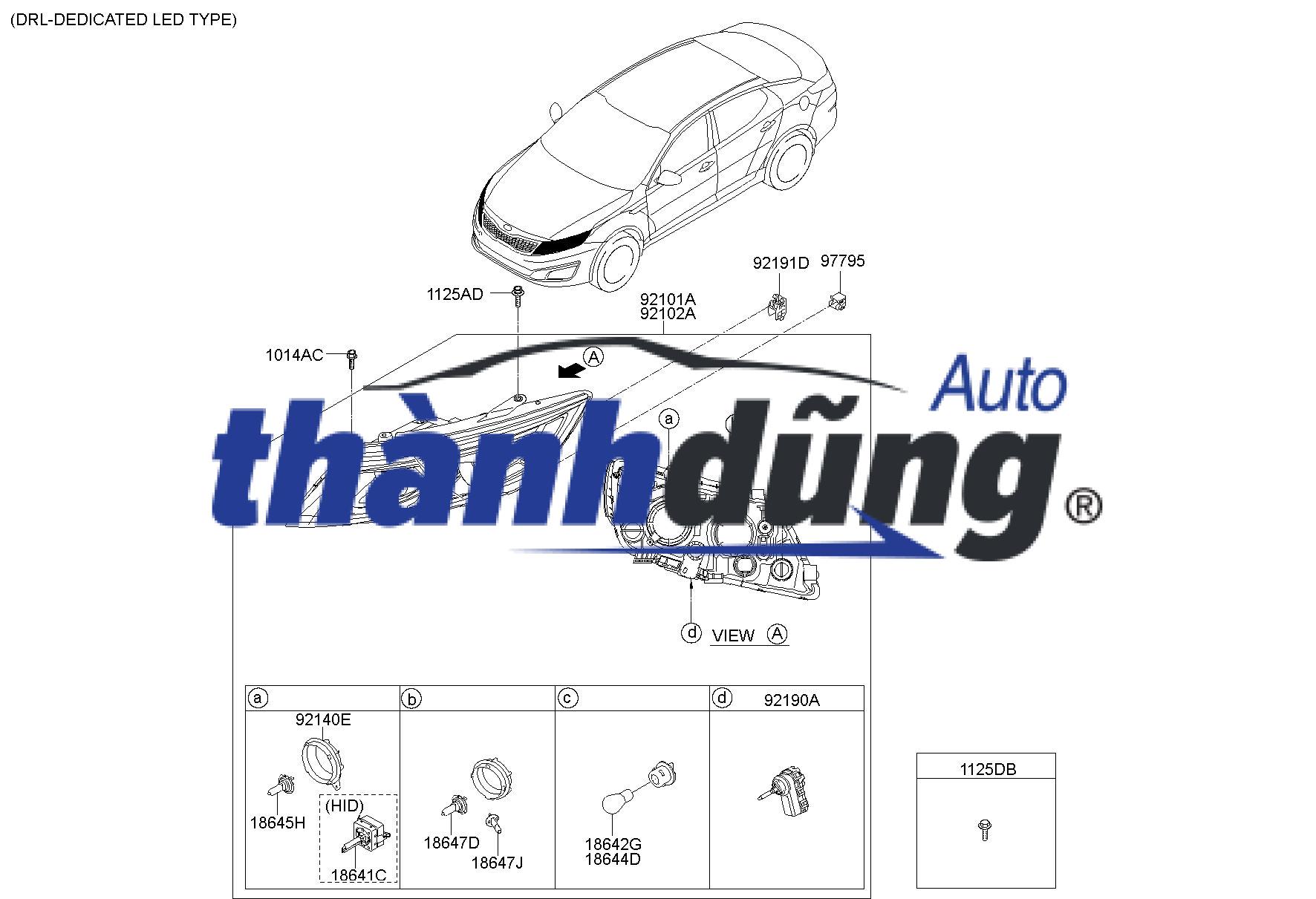 ĐÈN PHA DAEWOO MATIZ 2002 - Ảnh 2