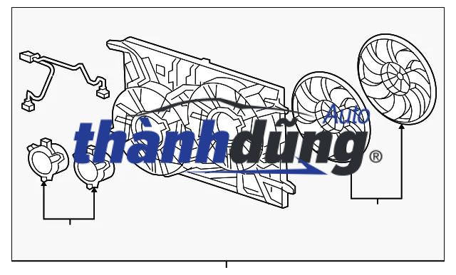 QUẠT KÉT NƯỚC XE VINFAST FADIL 1.4 | 42426778 - Ảnh 4