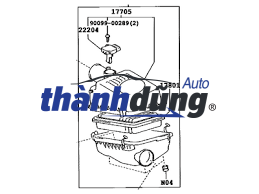 BẦU LỌC GIÓ (BÔ E) HYUNDAI HD78 | 281005H004 - Ảnh 5