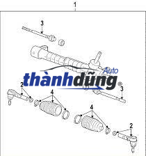ROTUYN LÁI TRONG SUZUKI GRAND VITARA | 48830-61J00 - Ảnh 8
