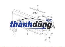 TAY MỞ CỬA THÙNG SAU XE CHEVROLET COLORADO | 84641755 - Ảnh 5