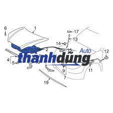 CHỐNG NÓNG NẮP CAPO FORD RANGER 2015 - Ảnh 3