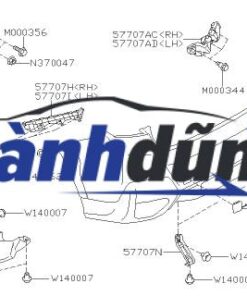 Alternative view of BA ĐỜ SỐC (CẢN ) TRƯỚC HONDA CIVIC 2018