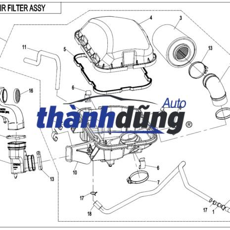 LỌC GIÓ MÁY LẠNH MERCEDES S400 | 2228300418 - Ảnh 4