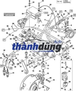 Alternative view of DÂY CAO ÁP XE FORD ECOSPORT 2015 | BE8Z12259B