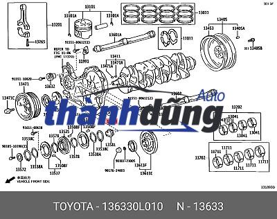 BÁNH ĐÀ CHEVROLET TRAILBLAZER 2013-2020 | 94711380LUK - Ảnh 3