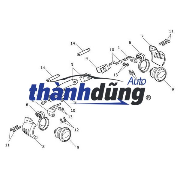 ĐÈN GẦM FORD ECOSPORT 2018 | GN1513B221MB - Ảnh 2