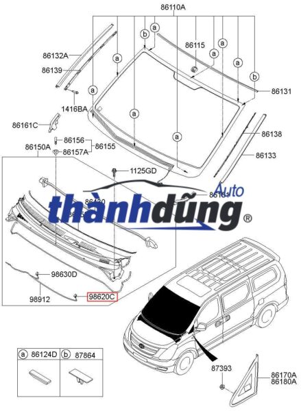 ỐP TAM GIÁC CHÂN KÍNH CHẮN GIÓ FORD RANGER - Ảnh 3