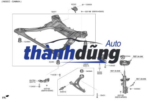 Ổ CAO SU CÀNG A PORSCHE CAYENNE 2009 | 7L0407077 - Ảnh 4