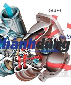 Alternative view of TURBO TĂNG ÁP FORD TRANSIT 2.4L TDCI 2017 | 6C1Q6K682E1N