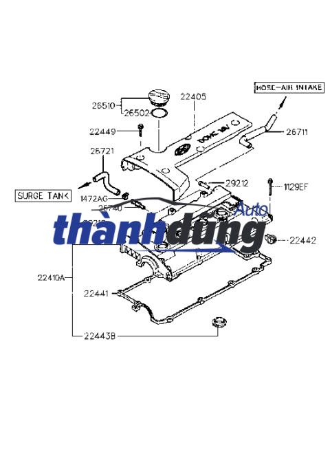 NẮP DÀN CÒ XE HYUNDAI SONATA | 2241025100 - Ảnh 4