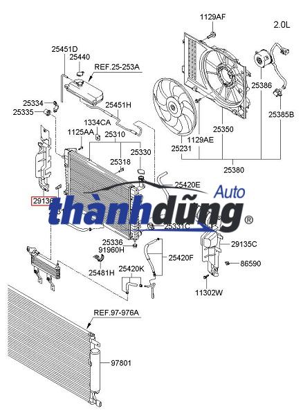 PHIN LỌC GA NISSAN TEANA 2009-2012 | 921311DJ0A - Ảnh 5