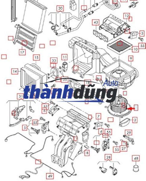 QUẠT DÀN LẠNH MAZDA CX5 2015-2023 | GME661B10 - Ảnh 5