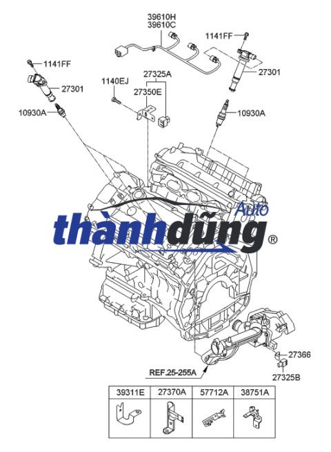 BUGI ĐÁNH LỬA CHEVROLET AVEO | 96130723 - Ảnh 4
